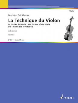The Technique of the Violon Vol. 2 Standard