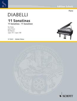 11 Sonatines Op. 151 + 168 Standard