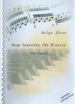 Neun Septolen für Klavier 