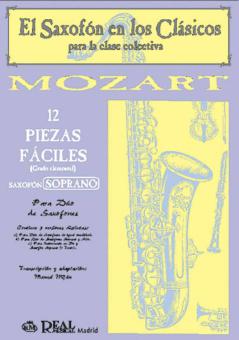 12 Piezas Fáciles para Saxofón Soprano 