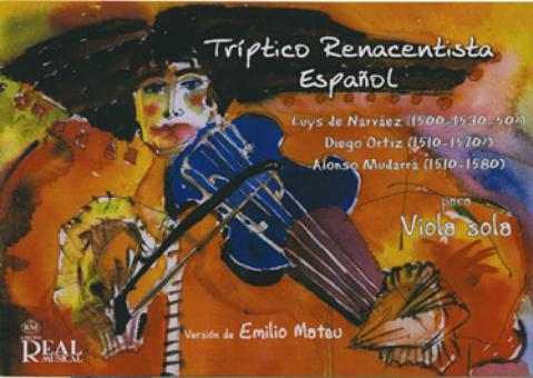 Tríptico Renacentista Español Para Viola Sola 