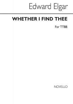 Whether I Find Thee 