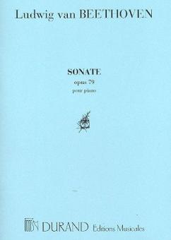 Sonate En Sol Majeur Op. 79 Nr.25 Piano 