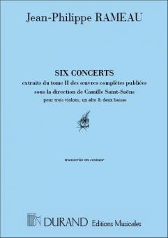 6 Concerts en Sextuor 