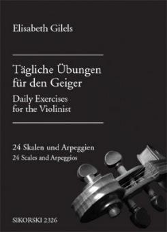 Daily Exercises for the Violinist 