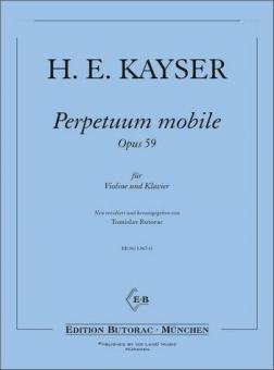 Perpetuum Mobile Op. 59 