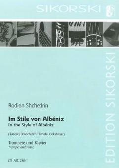 In the Style of Albéniz 