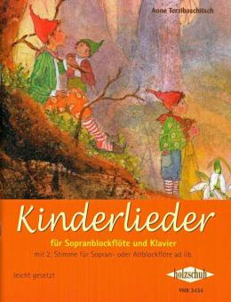 Kinderlieder für Sopranblockflöte und Klavier 