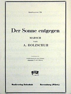 Der Sonne entgegen 