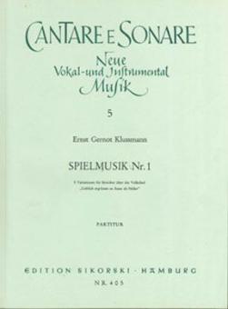 Spielmusik No. 1 