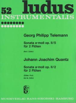 Sonatas op. 2/5 + 2/2 
