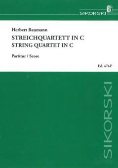 String Quartet in C 
