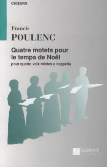 Quatre motets pour le temps de noel 