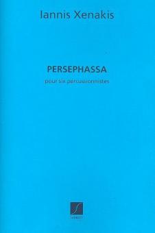 Persephassa pour Six Percussionnistes 