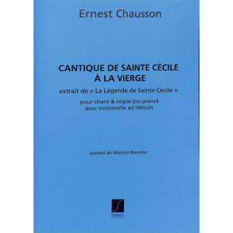 Cantique de Sainte Cecile Ext.legende 