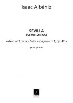 Sevilla Suite Espagnole Nr.3 Piano 