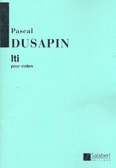 Iti pour Violon Solo 