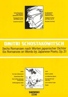 6 Romances on Words of Japanese Poets 