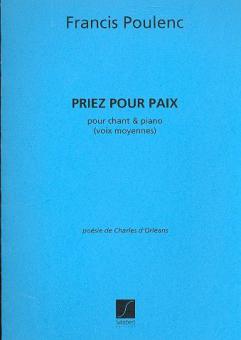 pour Chant et Piano 