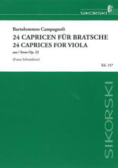 24 Capriccios Op. 22 