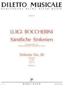 Sinfonia Nr. 28 D-Dur G 521 