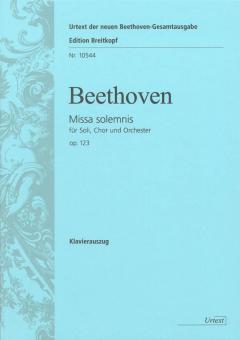Missa Solemnis D-Dur op. 123 für Soli, Chor und Orchester 