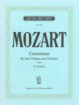 Concertone C-dur KV 190 (186e) 