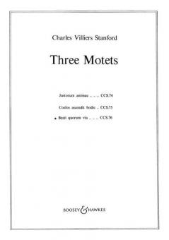 Three Motets Op. 38/3 