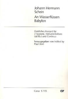 Ein Lämmlein geht; An Wasserflüssen Babylon 