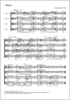 Arioso für Frauenchor Standard