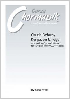 Des pas sur la neige 