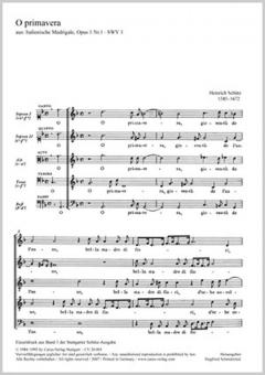 O primavera SWV1 Standard