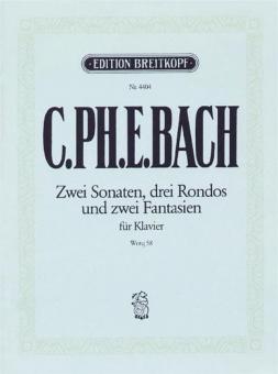Die sechs Sammlungen von Sonaten, freien Fantasien und Rondos für Kenner und Liebhaber - Vierte Sammlung 