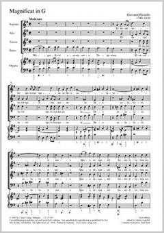 Magnificat in G-Dur 