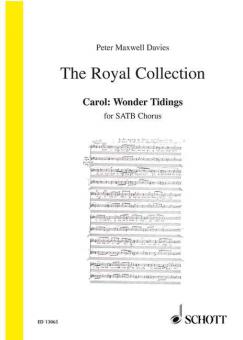 Carol: Wonder Tidings Standard