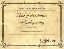 Zur Feierstunde 