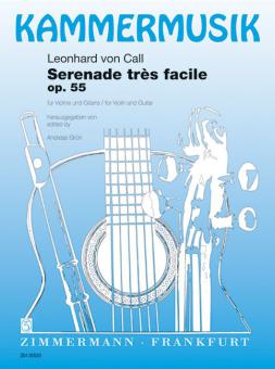 Sérénade très facile op. 55 