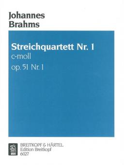 String Quartet No. 1 C Minor Op. 51/1 