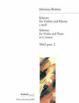Scherzo c-moll WoO post. 2 