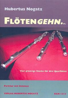 Flöten gehn.... Vier groovige Stücke für drei Querflöten 