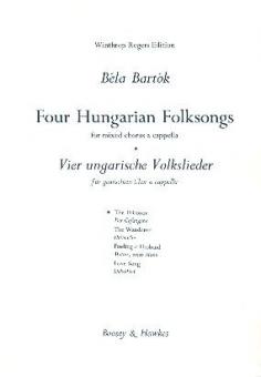 Four Hungarian Folk Songs 