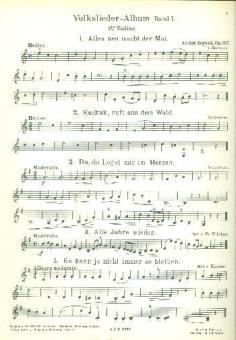 Folk Song Album op. 137 