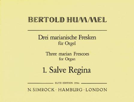 Three Marian Frescos op. 42 No. 1 