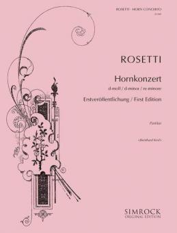 Horn Concerto in D minor Murray C38 