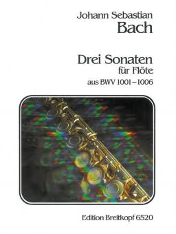 3 Sonaten für Flöte 