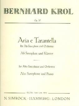 Aria and Tarantella Op. 37 