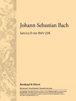 Sanctus in D-Dur BWV 238 
