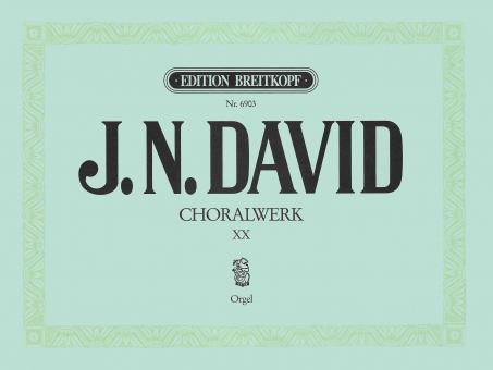 Choralwerk Heft 20 