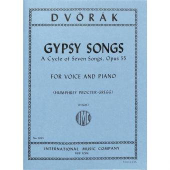 Gypsy Songs Op. 55 High Voice 
