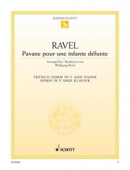 Pavane pour une infante défunte Standard
